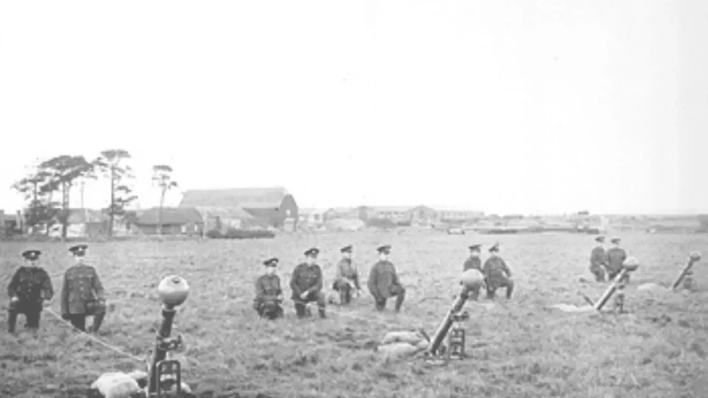 Chemical agent trials in 1917 at Porton Down