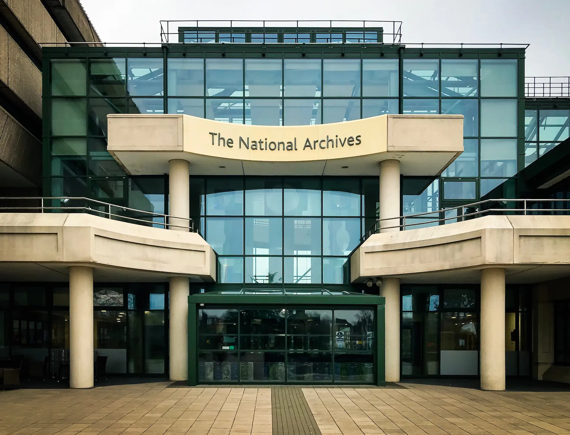 Photograph of the national archives