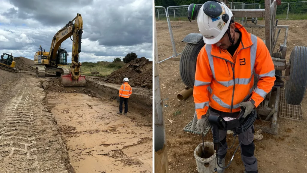 Brimstone UXO on-site support for ground investigations