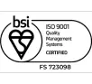 BSI ISO 9001 logo