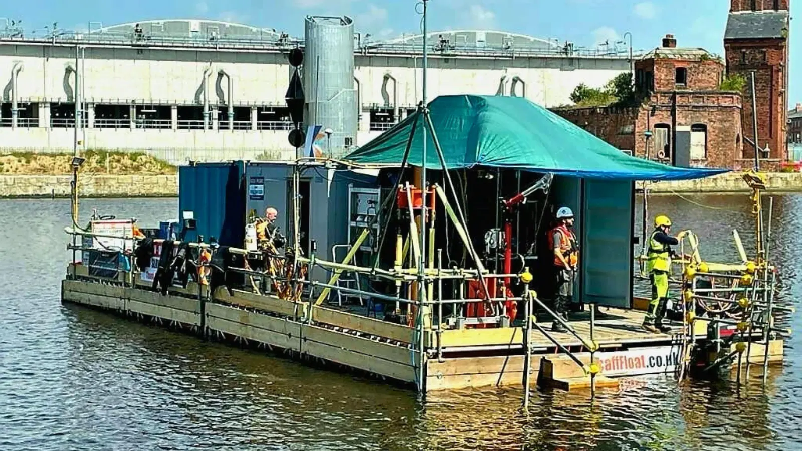 Marine UXO survey at the new Everton Football Stadium