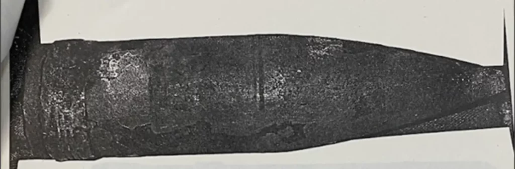 1989 items of ordnance found during land reclamation works