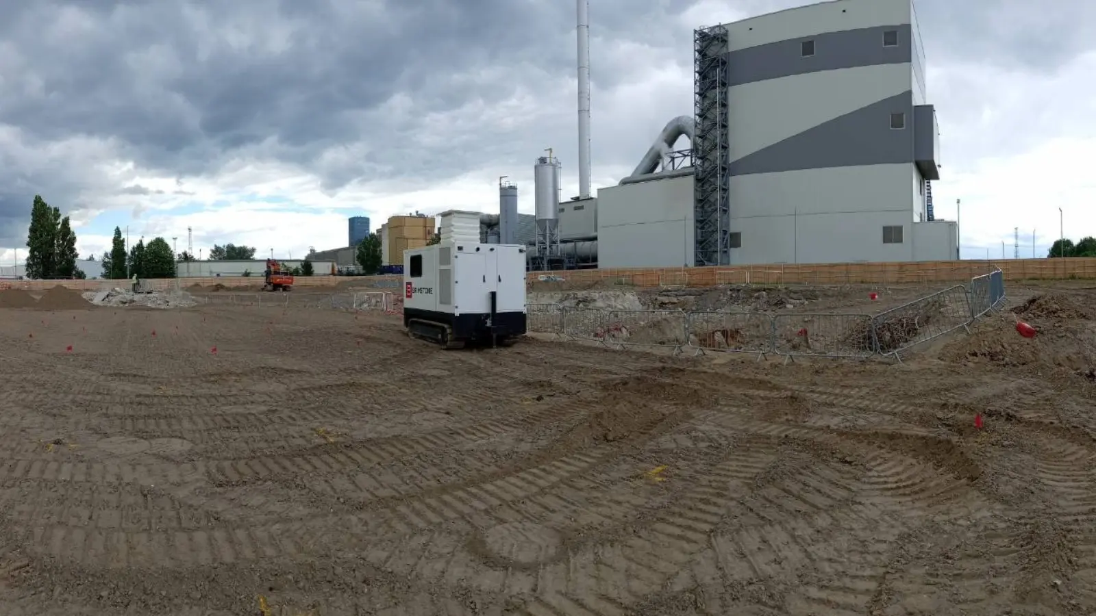 Intrusive UXO survey at Tilbury, Essex