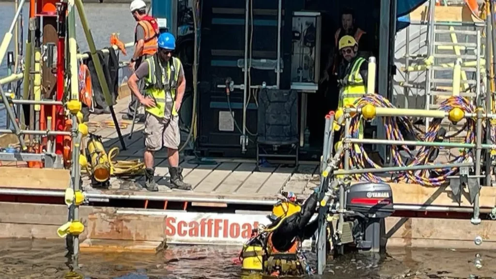 Brimstone UXO divers