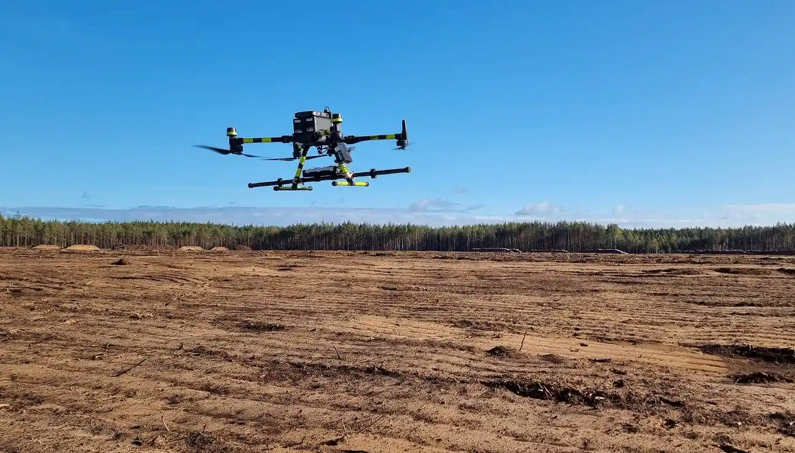 Brimstone drone survey for unexploded ordnance