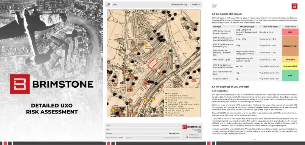 Example UXO Risk Assessment
