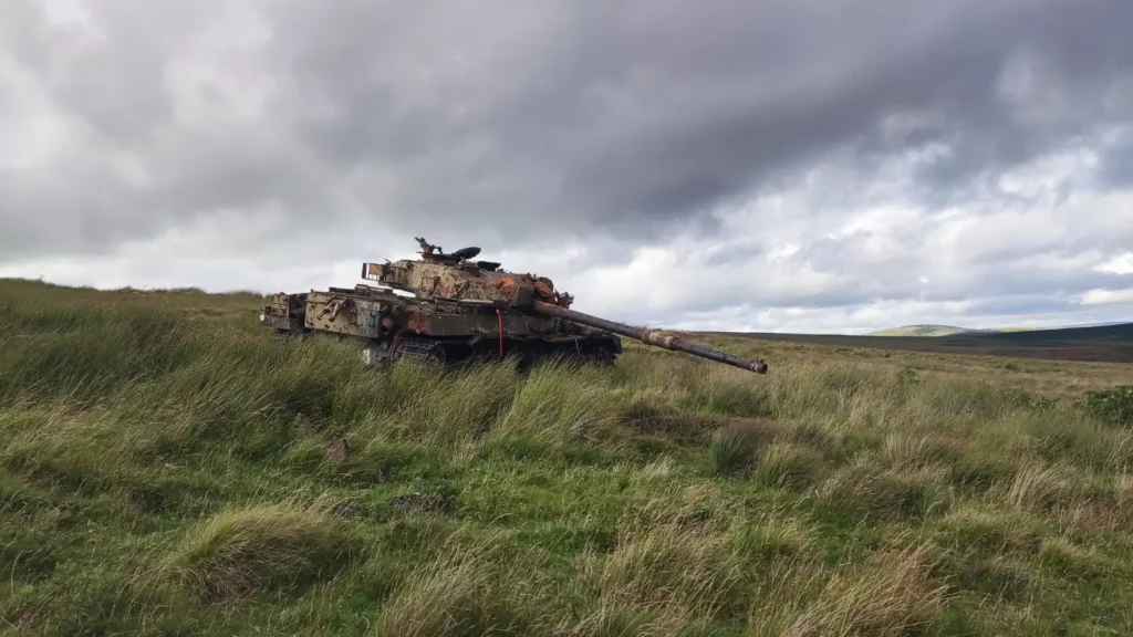 Brimstone UXO visit to part of the Defence Training Estate