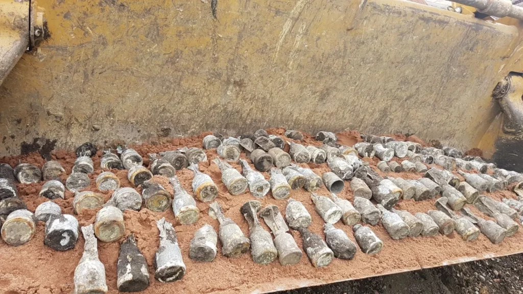 UXO risks in geotechnical projects