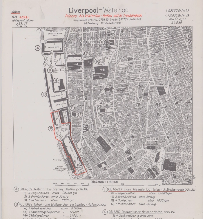 UXO Desk Study 2 Liverpool Bomb Map
